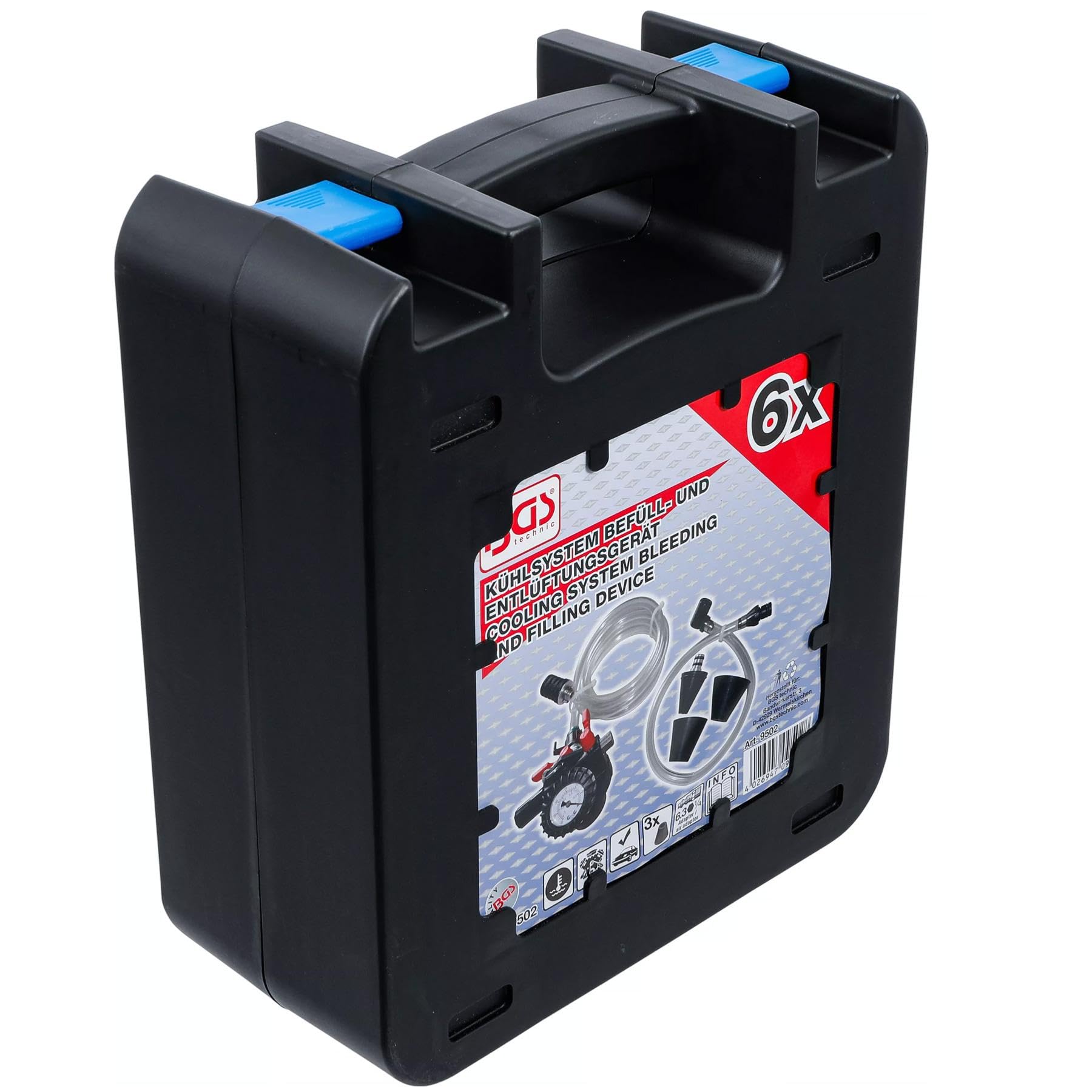OC-PRO Dispositivo de limpieza y relleno de circuito de refrigeración, 6 unidades