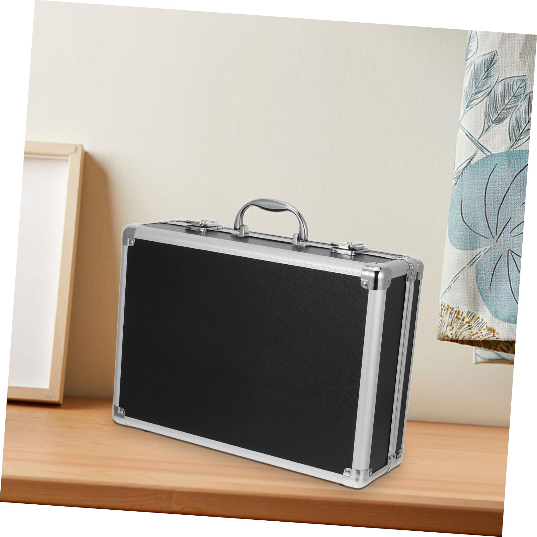 VILLCASE Valigetta Portautensili in Lega Di Alluminio Serratura Scatola Portatile in Alluminio Per Custodia Strumenti e Audio Multiuso Per Trasporto e Organizzazione
