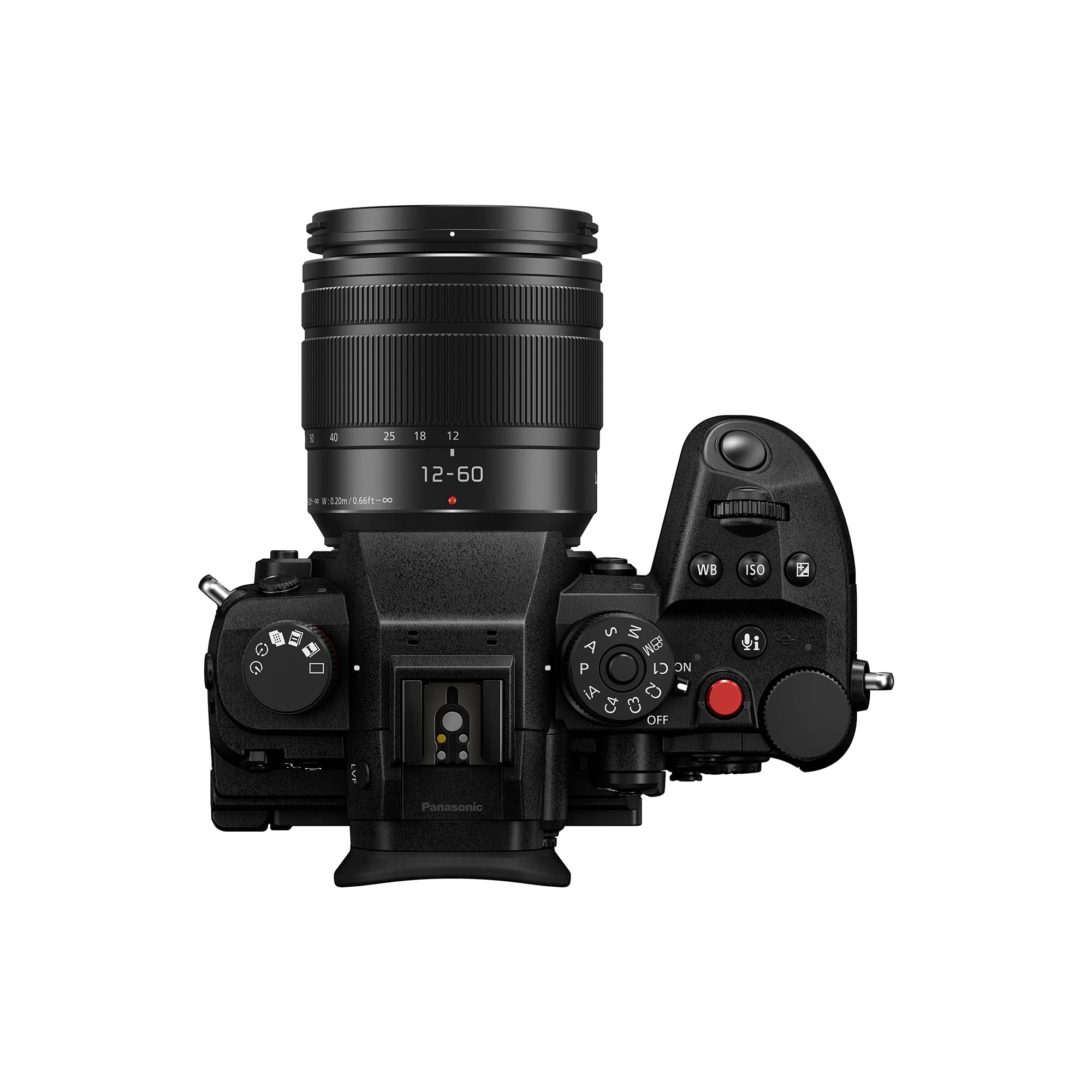 Panasonic Lumix DC-GH7ME Micro Cuatro Tercios Cámara Sin Espejo, con Lente 12-60mm, Lumix G Vario H-FS12060, 25,2 MP, C4K/4K 4:2:2 60/50p, AF Híbrido Fases, IS Activo, ProRes Raw HQ, OLED, Negro