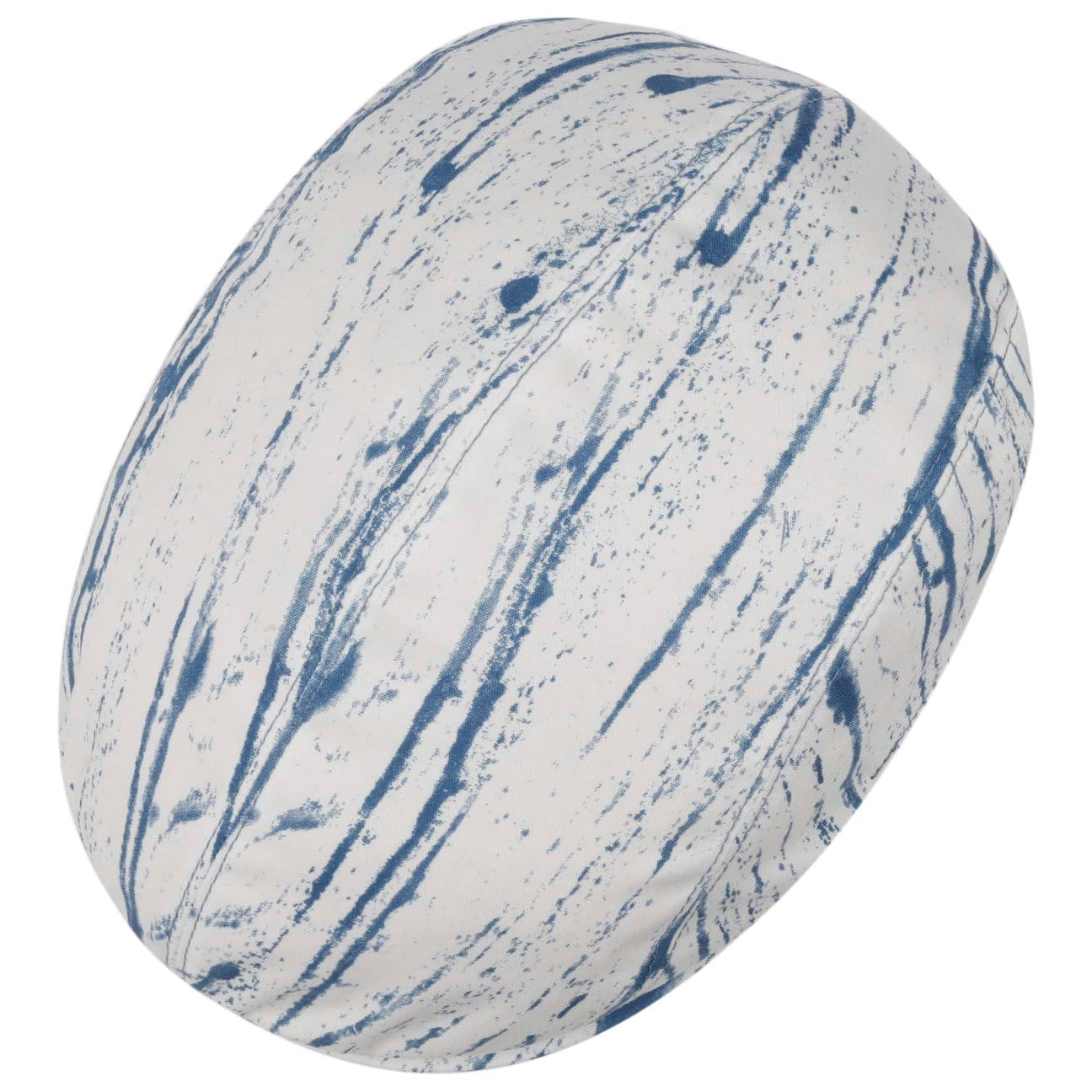 Mayser Flower Denim Flatcap Schirmmütze Herren und Damen Made in EU Frühling Sommer