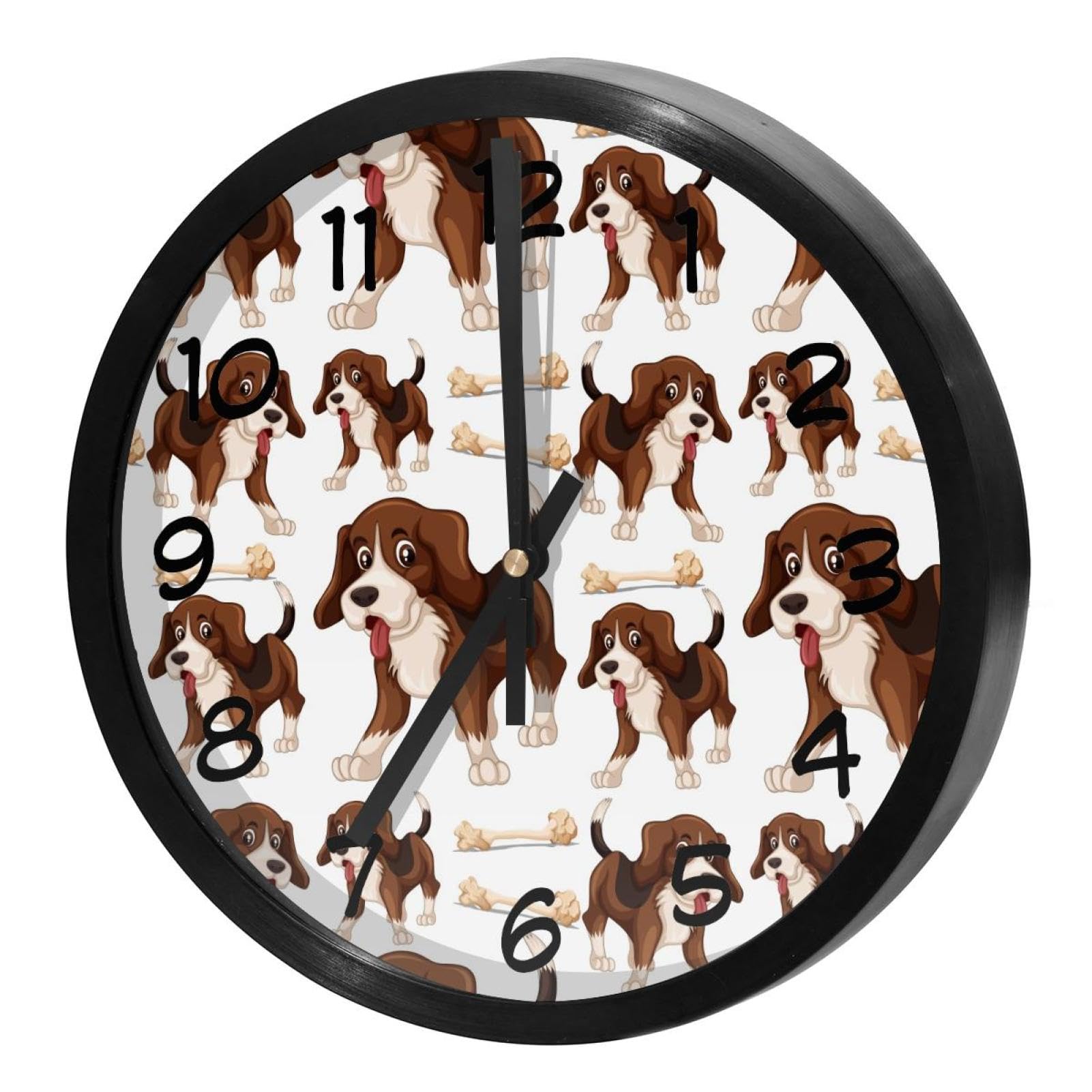 Horloge murale silencieuse sans tic-tac pour chambre et sommeil serein