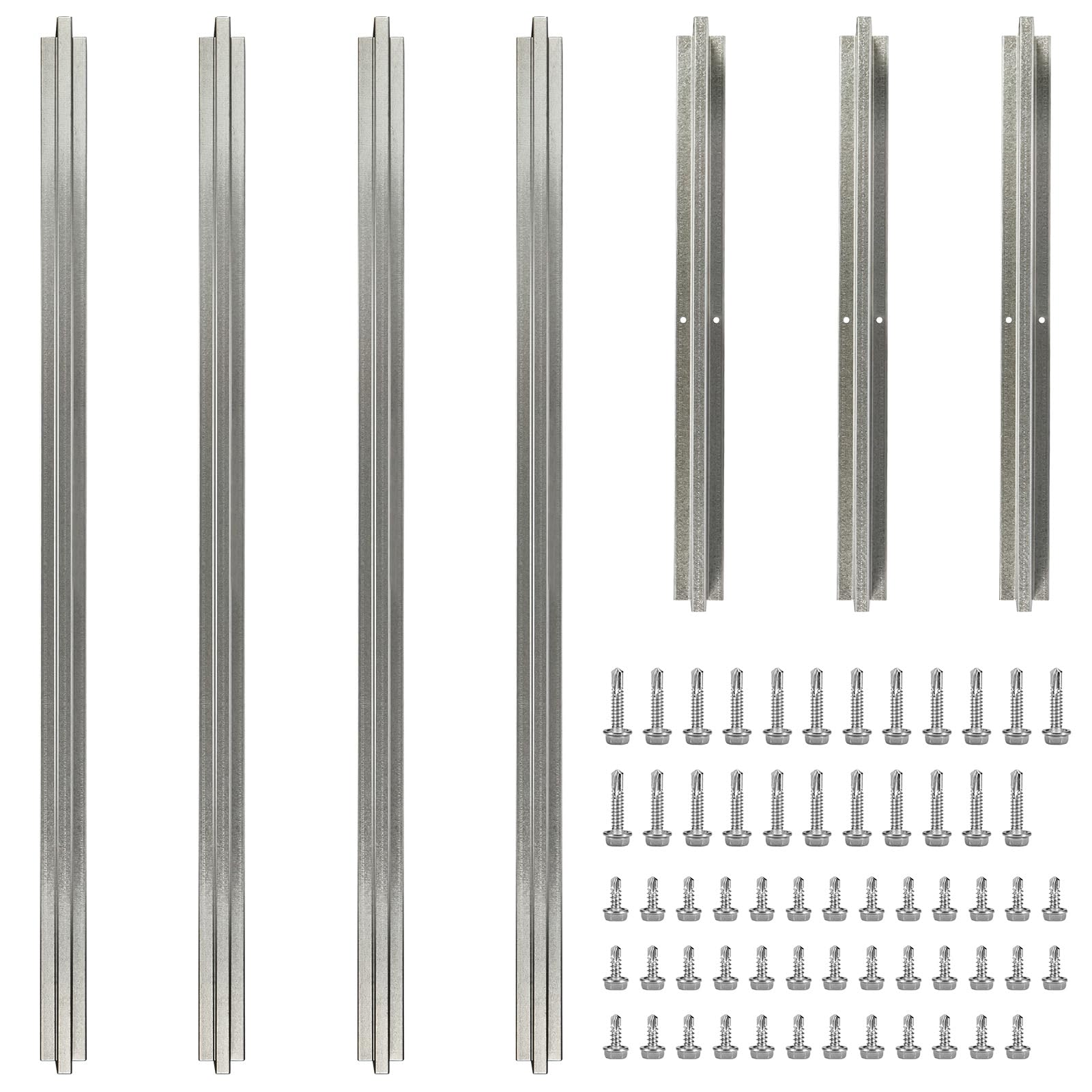 Photo 1 of Gedlex 16 Foot Garage Door Strut, Heavy Duty Steel Garage Door Reinforcement Bracket Kit,Garage Door Support Brace Repair Kit,Reinforcement Hurricane,Storm Protection1077518082
LPNPMGW0485972
