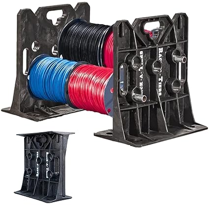 Rack-A-Tiers 2 Piece Multi-Purpose Wire Dispenser Stands