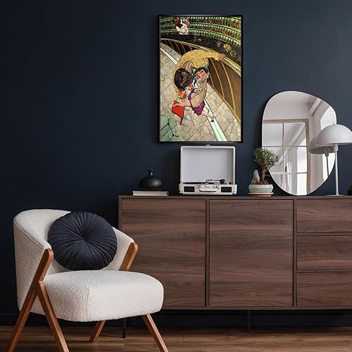 Miniatura 5 de Pósteres de lona de cóctel de camarero de moda, retro, abstracto, bar, baile, arte de pared, alcohol, fiesta, animación, impresiones estéticas,