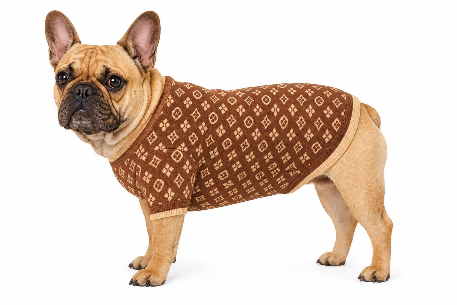 Amazon.com : Everything Chic Luxury Dog Sweater  Soft Knit Designer Pet  Outfit for Small Dogs & Puppies, XSL, Stylish Warm Clothing for Yorkies,  Chihuahuas, Dachshunds, Maltese, French Bulldog : Pet Supplies