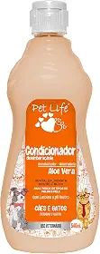Condicionador Aloe Vera Pet Life Cães e Gatos 540 mL
