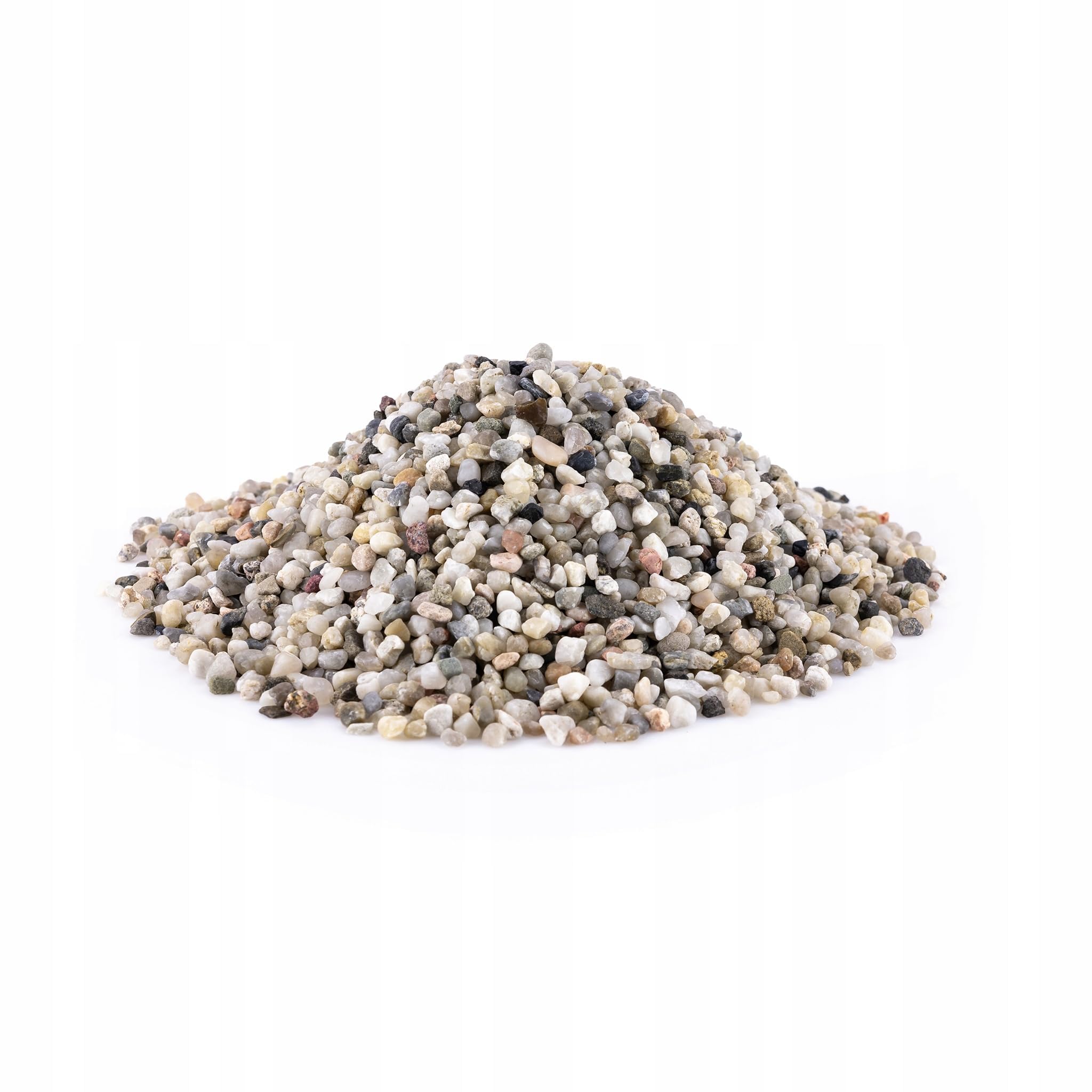 Żwirek Kwarcowy do Akwarium Żwirek do Akwarium Szary 3-5mm 8 kg