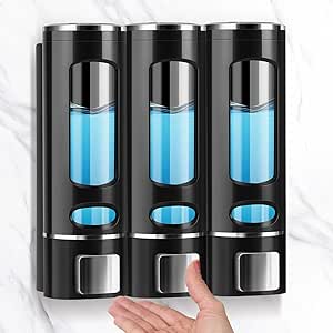 Roselee Zeepdispenser, wandbevestigingsset, zeepdispenser, douche