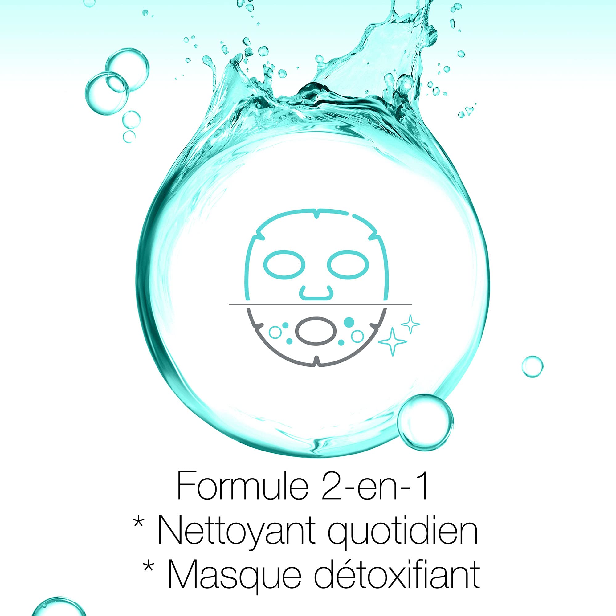 Neutrogena - 2 w 1 oczyszczająca maska z gliny Skin Detox (tubka 150 ml) – maska przeciw toksynom i zanieczyszczeniom – maska na twarz dla promiennej cery