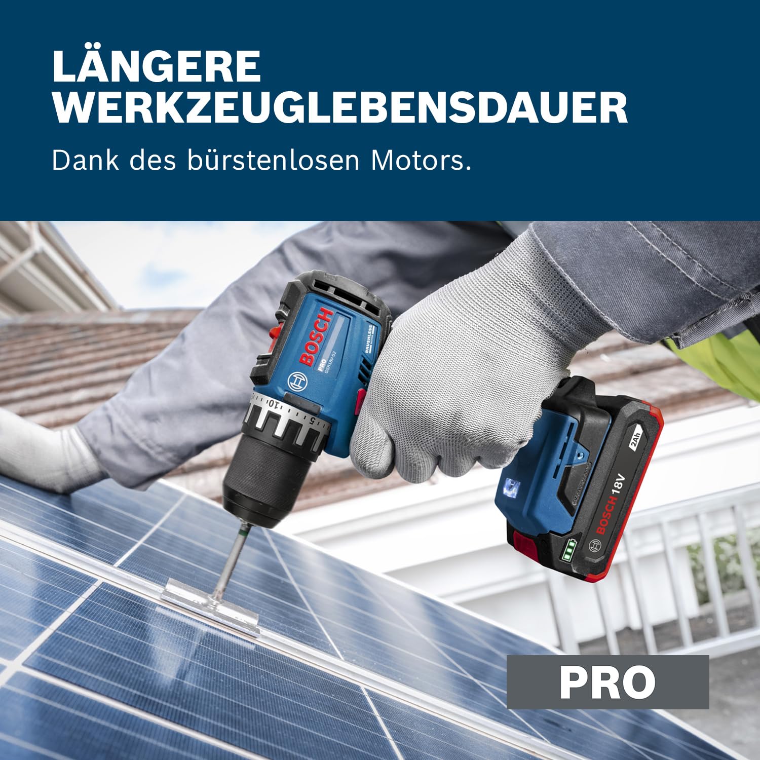 Bosch PRO Akku-Bohrschrauber GSR18V-52