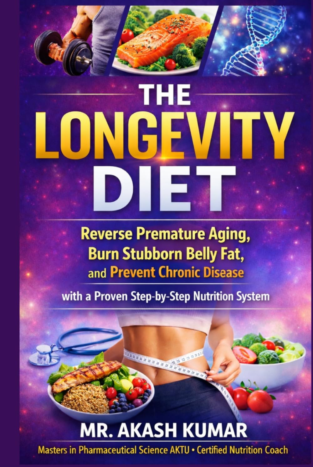 The Longevity Diet: Reverse Premature Aging, Burn Stubborn Belly Fat, and Prevent Chronic Disease with a Proven Step-by-Step Nutrition System