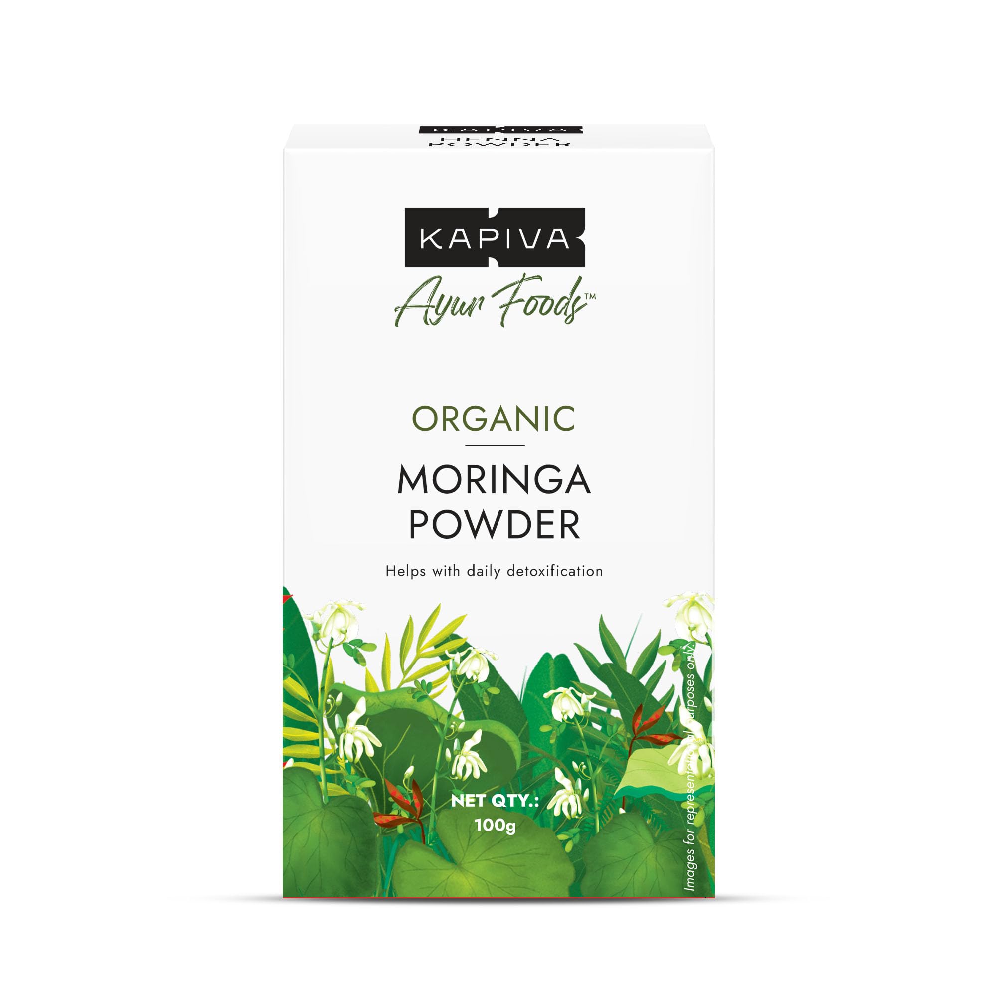 Kapiva Certified Organic Moringa Powder 100g – Pure Moringa Leaf Powder | Rich in Nutrients | Natural Energy Booster & Immunity Support-image-48