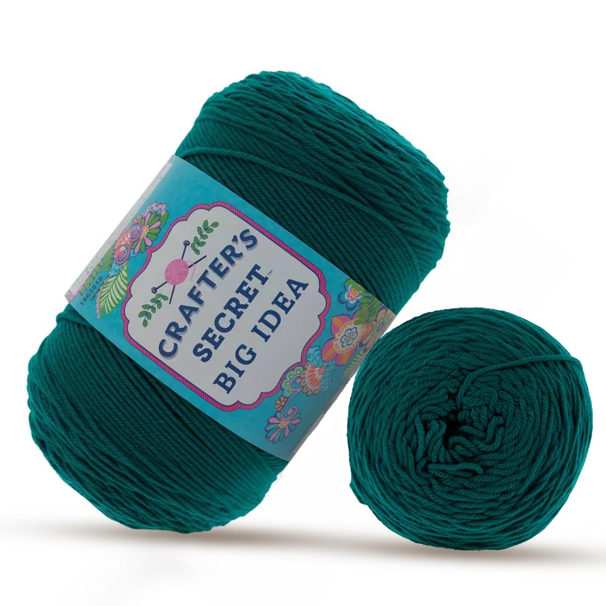 Amazon.com: Crafter's Secret Medium Yarn for Crocheting & Knitting