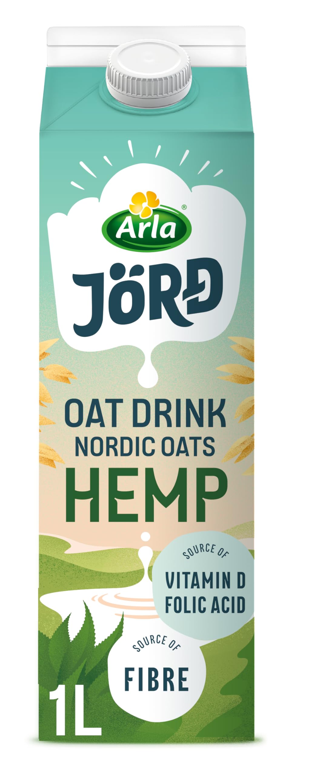 Arla Jörd Oat & Hemp Drink 1L