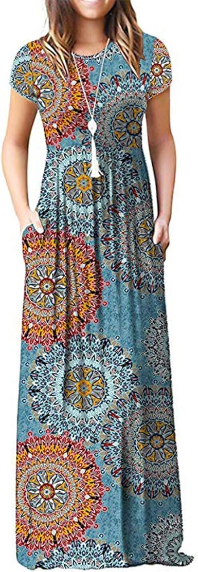 Bohemian loose casual dress Clearance