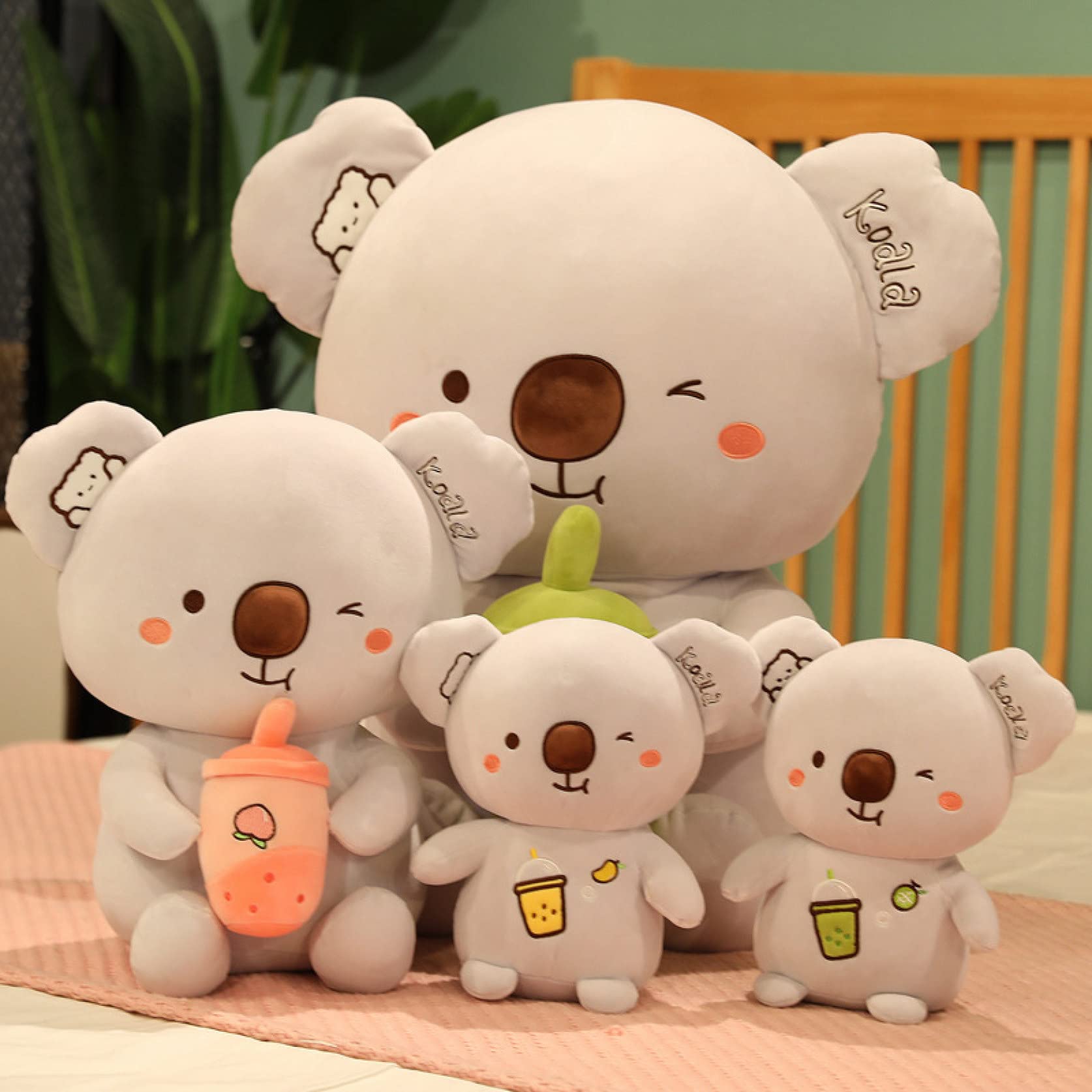 Amazon.co.jp: [FOQW] ぬいぐるみ コアラ 抱き枕 クッション 特大 45cm