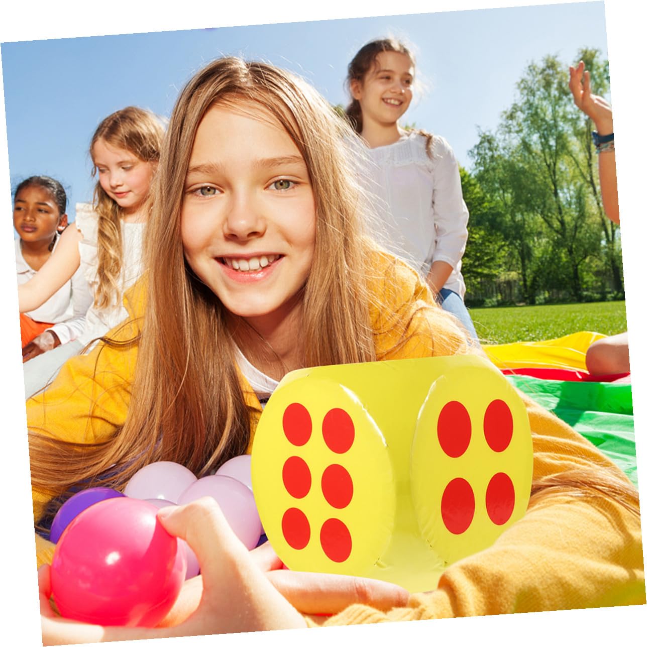 Dadi Gonfiabili Jumbo in Schiuma Dadi Enormi da Gioco Standard Divertenti per Ragazzo Ragazza per Indovinare Giocattoli Didattici per Classe