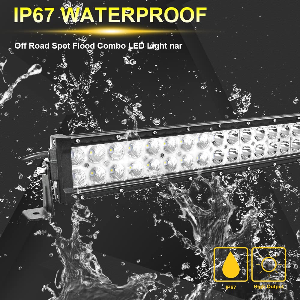 Amazon.co.jp: Willpower 52インチ 300W LEDライトバー 12V 24V LED