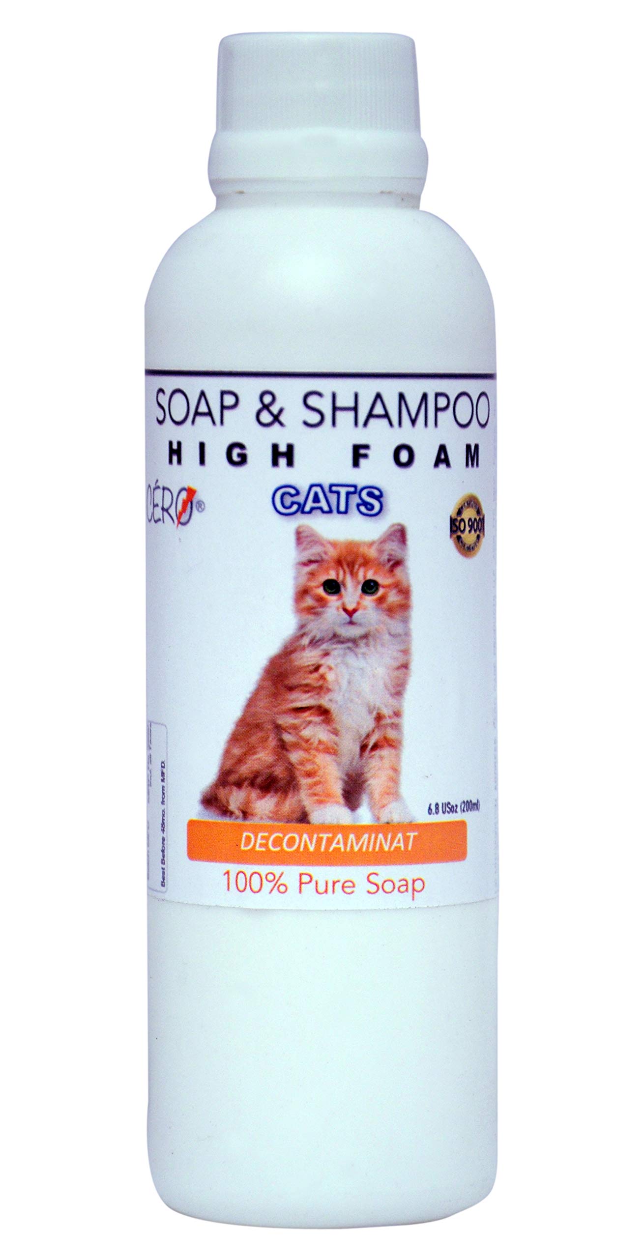 CERO ® Decontaminant & Cleanser Shampoo for Cats (200ml) (B0787YTMRT) Amazon Price History, Amazon Price Tracker