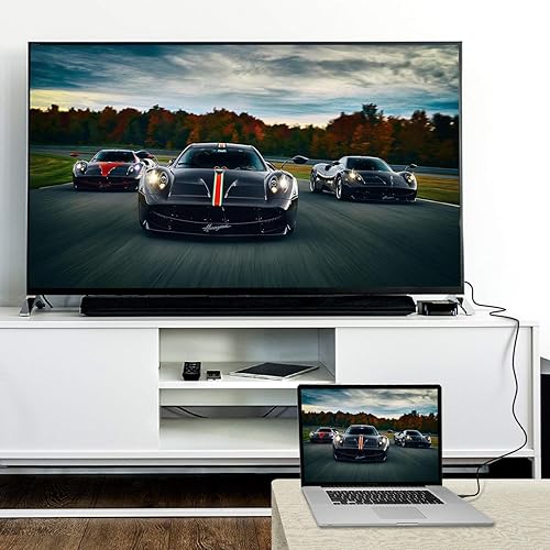 Miniatura 6 de Rankie - Cable DisplayPort a DisplayPort DP a DP resolución 4K 10 pies color negro