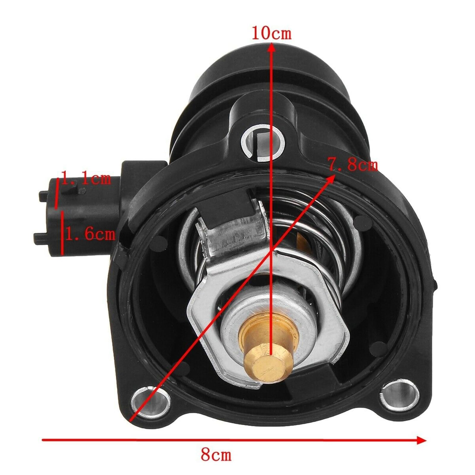 Alloggiamento termostato Compatibile con Vauxhall/Opel Adam 2013+