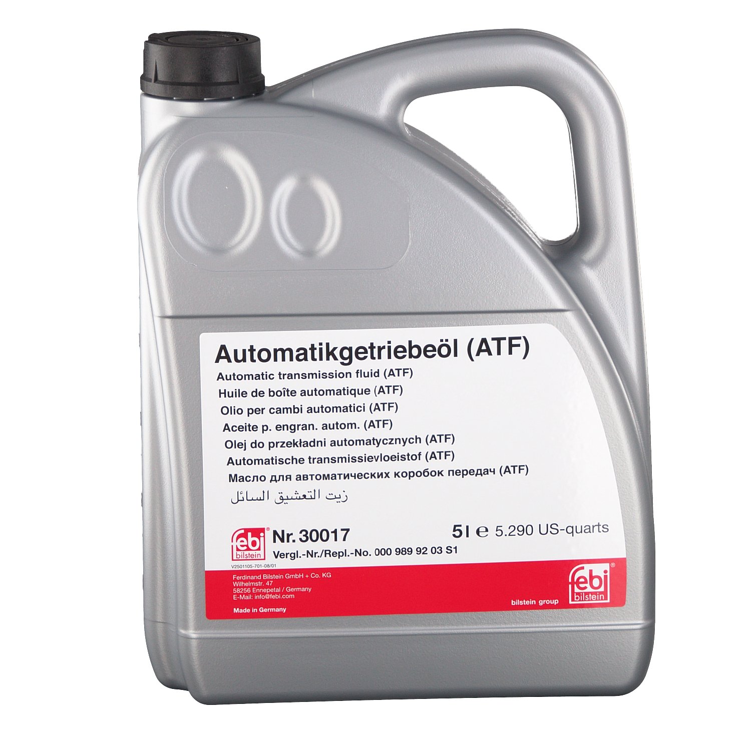FEBI BILSTEIN 30017 Olio cambio automatico (ATF) 5L Rosso