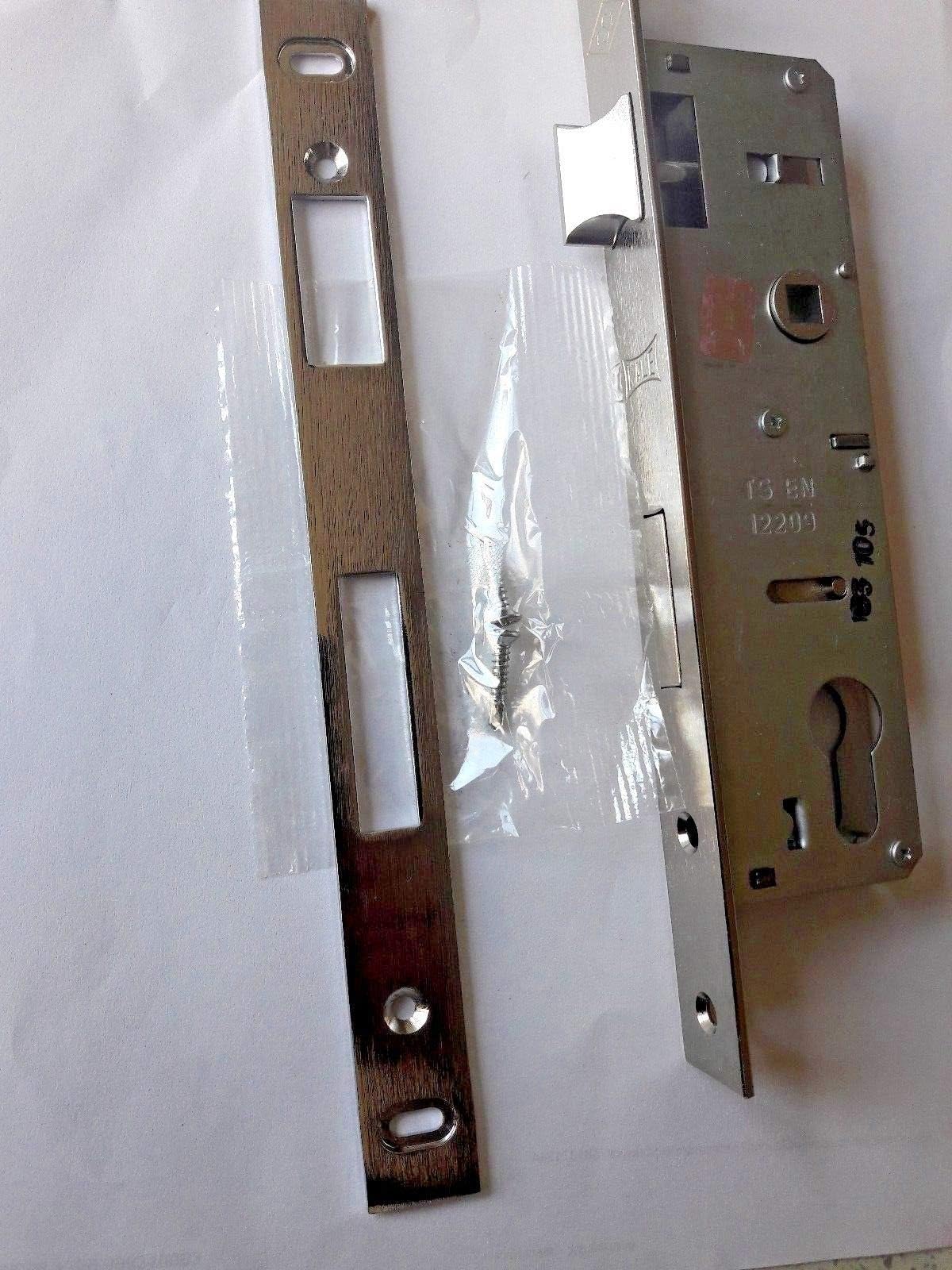 KALE 153/ 85mm Door Locks For Aluminium Profiles/Lock Cases For Cylinder Locks (Backset 25 mm)