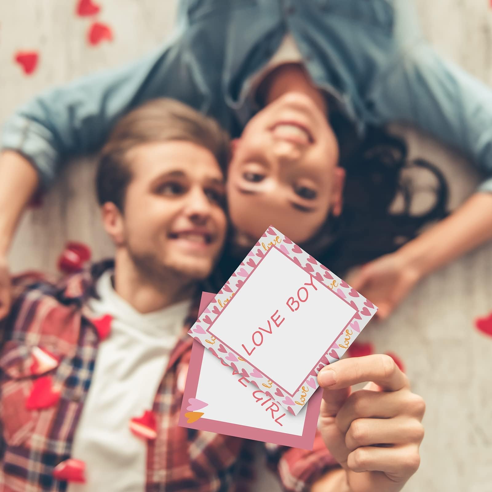 9-Pack Valentine's Day Sticky Notes - Plaid Design Self-Adhesive Memo Pads For Office, School & Gifts