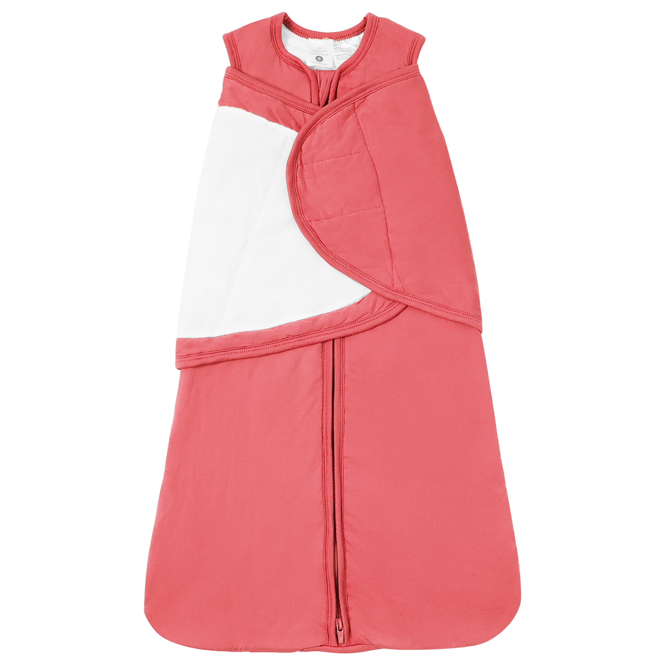 TOTBASIC Newborns Swaddle Sleep Sack 0–3 Months, 1.0 TOG Baby Blanket for Newborns, Soft Sleeping Bag for Infants