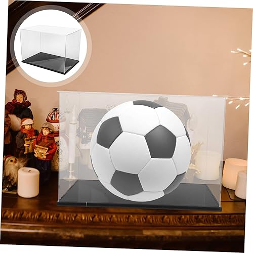 Miniatura 9 de Caja de exhibición de fútbol Caja transparente Caja transparente Caja de exhibición transparente Caja de vidrio transparente para exhibición Caja de