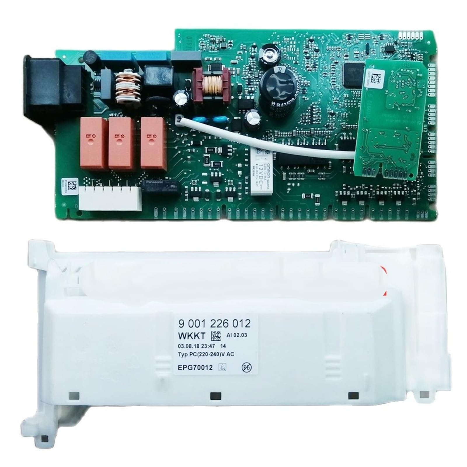 Placa Base for Lavavajillas 9001226012, Compatible Con Siemens, Compatible Con Bosch, Piezas De Lavavajillas for Placa De Ordenador