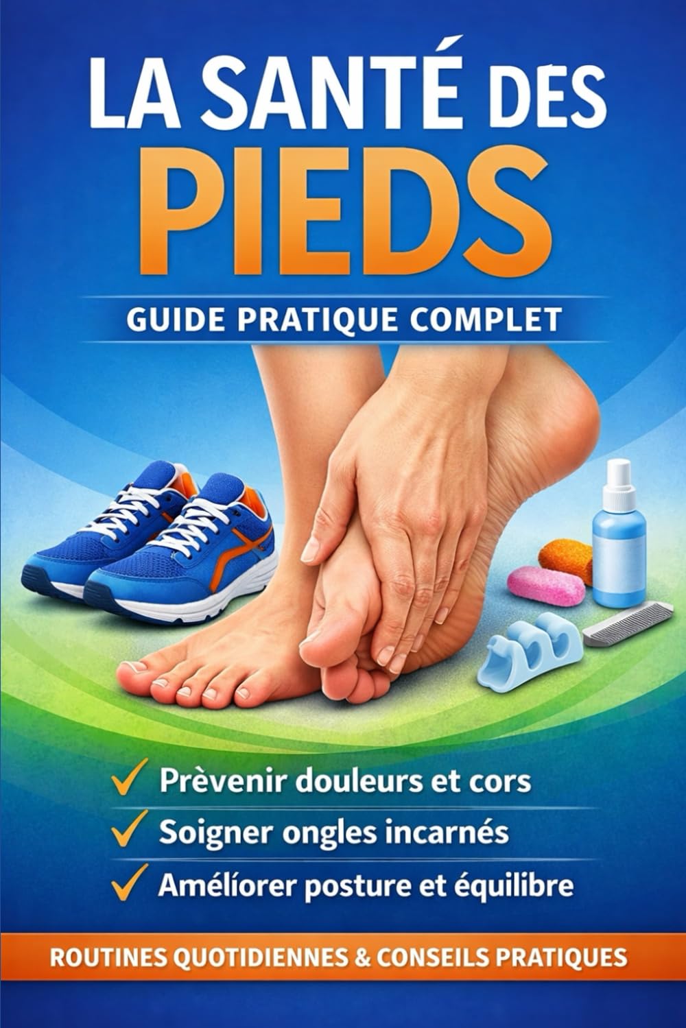 La santé des pieds – Guide pratique complet: Prévenir douleurs, cors, ongles incarnés et problèmes de posture – routines quotidiennes incluses