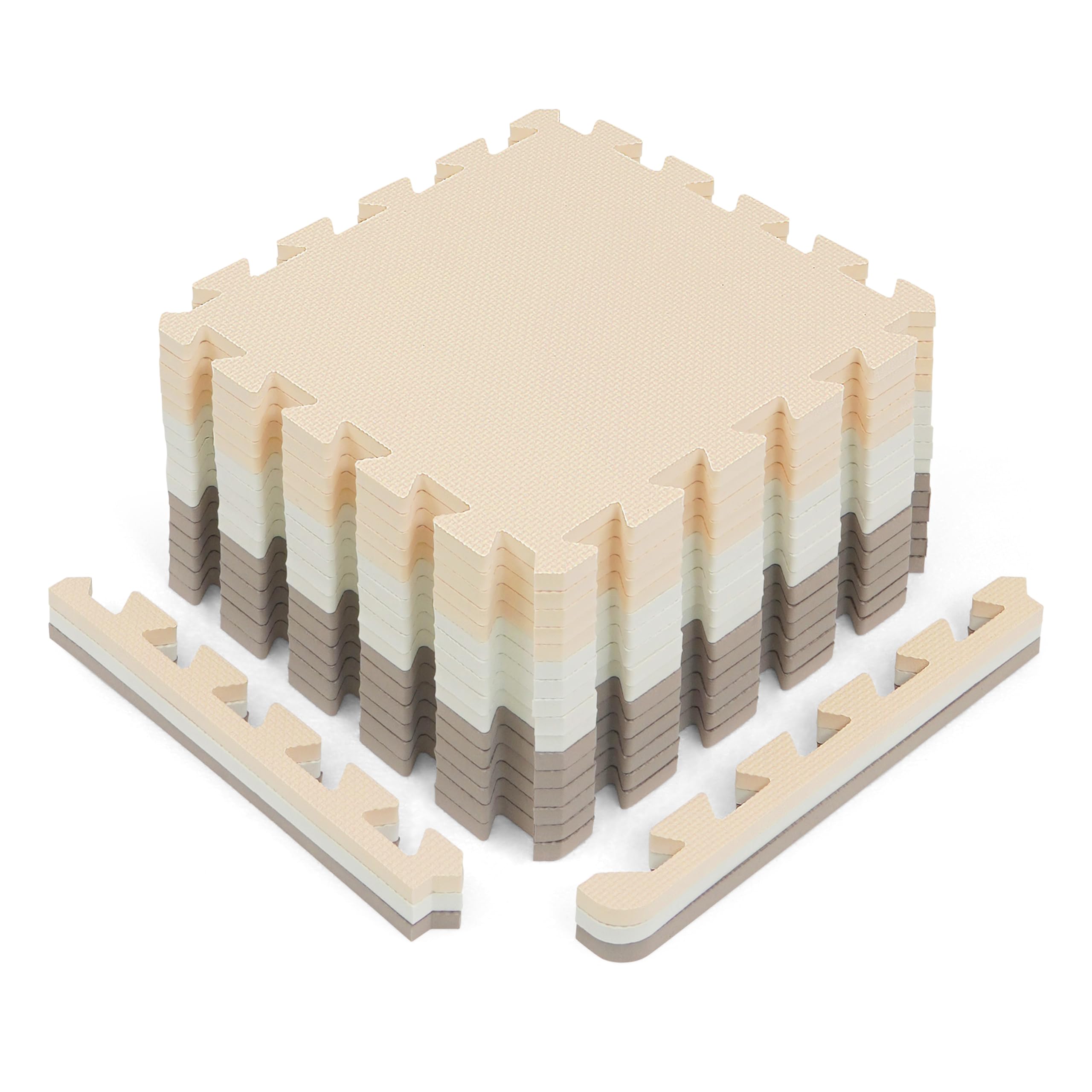 Fencer Wire EVA Foam Baby Play Mats, 16 Pieces