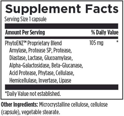 Miniatura 2 de Origin Supplements Enzimas diarias  con 14 enzimas naturales Pro Digestión  Suplemento dietético  90 cápsulas vegetarianas