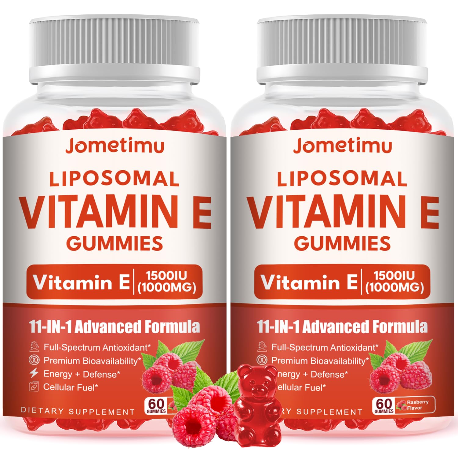 2 Pack Liposomal Vitamin E 1500IU & 1000mg of Alpha Lipoic Acid Gummies