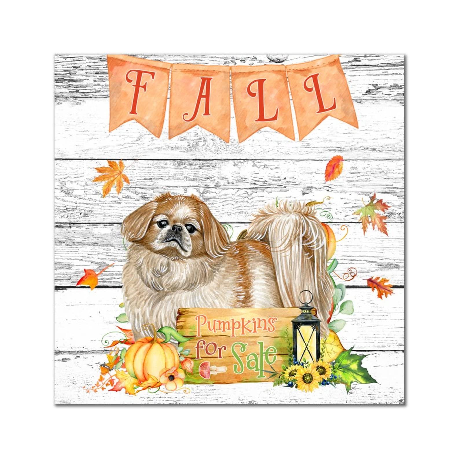 Chien de montagne bernois sur plaque murale rustique en bois pour célébrer l'automne