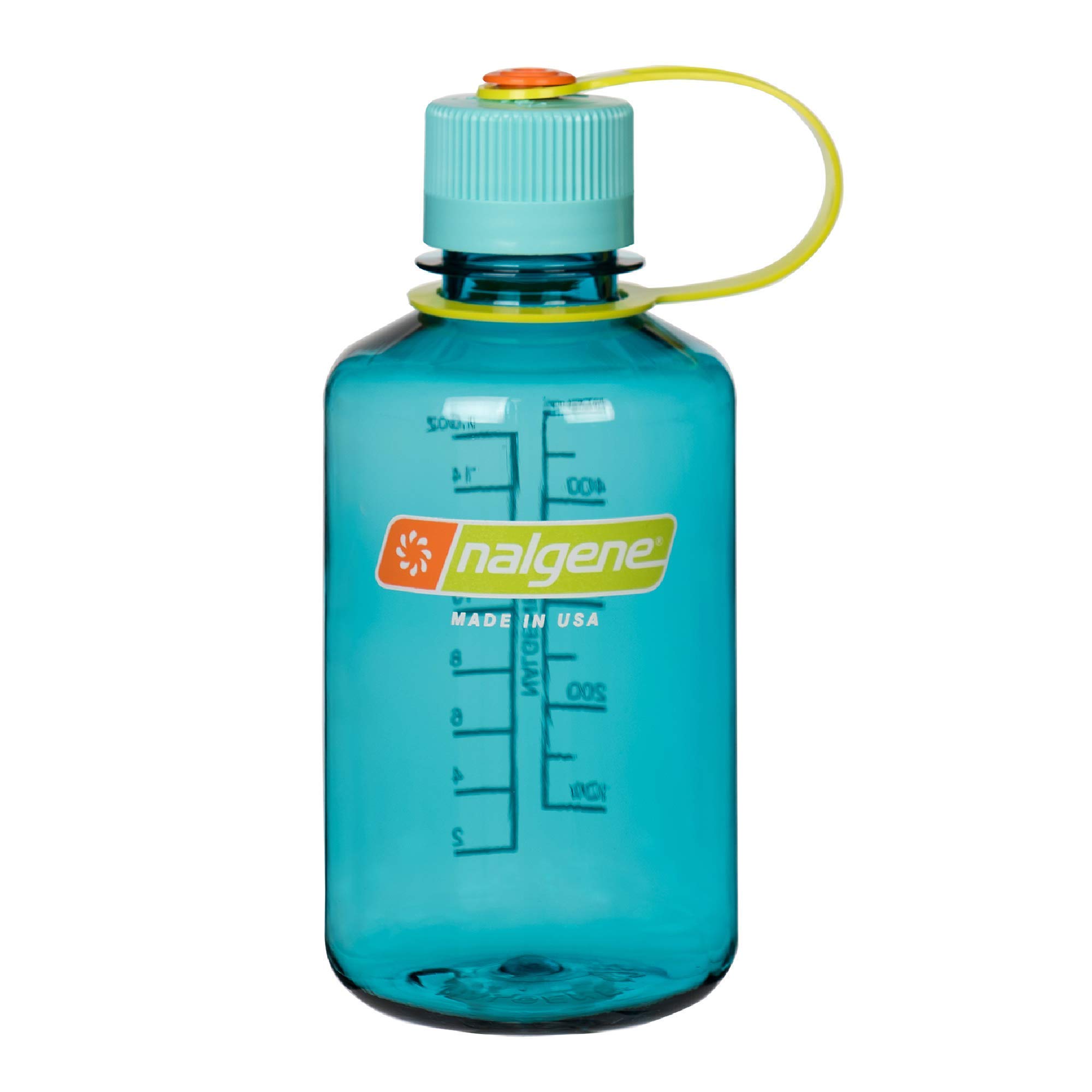Cerulean, 16 Ounce, Tritan Narrow Mouth BPA-Free Water Bottle