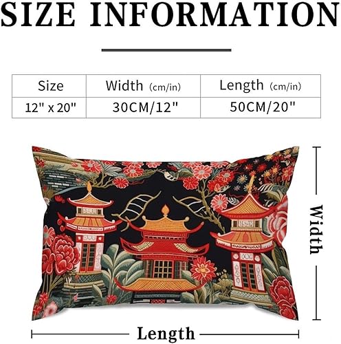 Vista 226 de ArogGeld Chinoiserie - Funda de cojín con estampado de leopardo y guepardo fucsia, con manchas de animales de vaca, color rosa oscuro, decoración