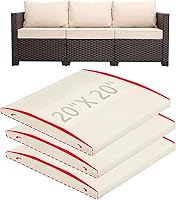 Vista 17 de HAVARGO Soporte para cojín de sofá para asiento hundido 20X20X2 pulgadas de espuma de mayor densidad debajo del cojín del sofá con tela de malla