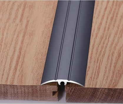 Aluminum Floor Transition Strip, Threshold Reducer Gap Cover, Gap Connection Strip for Kitchen Bedroom Bathroom, Wide 4cm1 5/8inch Color C