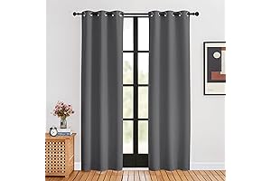 NICETOWN Blackout Curtains 80 inches long