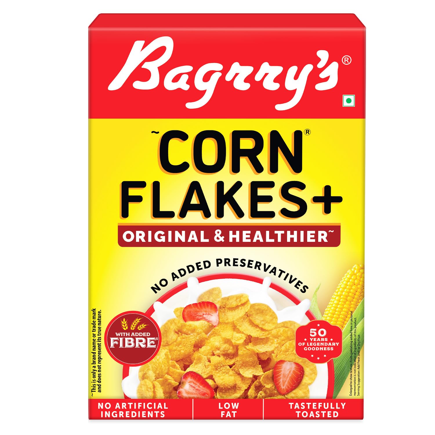 Original and Healtheir Corn Flakes Plus, 250g
