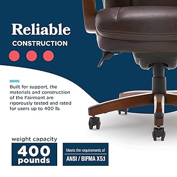 Amazon.com: La-Z-Boy® Fairmont Big and Tall Executive Office