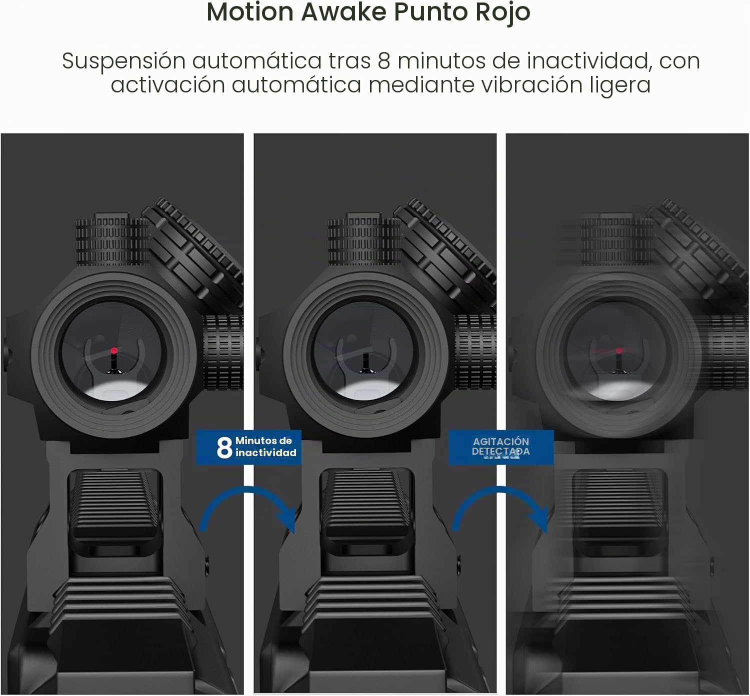 Feyachi V30 2MOA Mira de Punto Rojo, Airsoft Punto Rojo Sólo para Actividades Deportivas