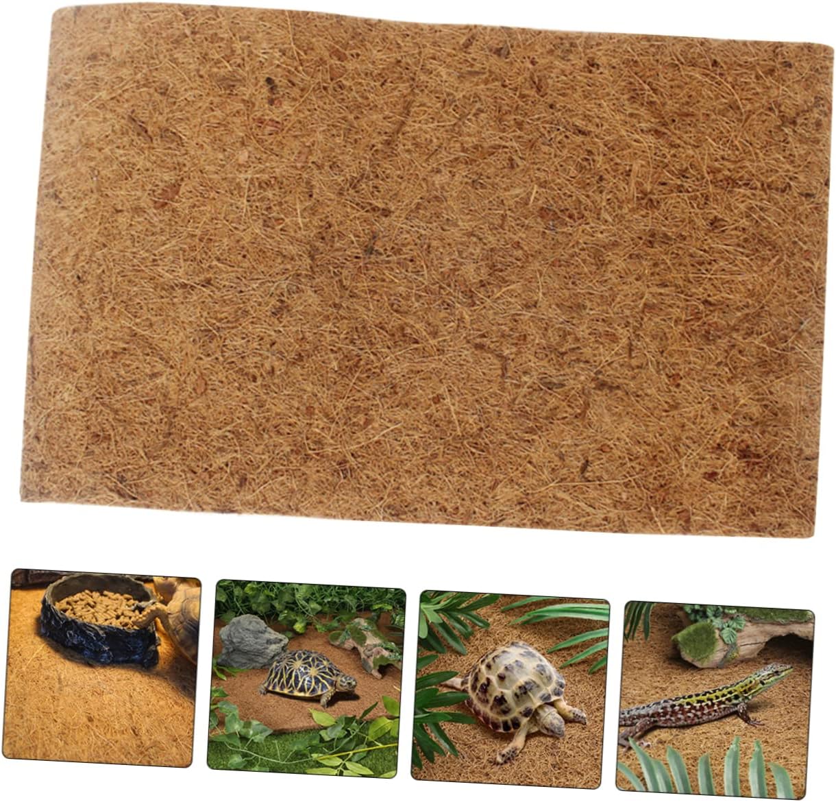 ORFOFE Reptile Tank Substrate Carpet Litter Mat Thermal Insulation for Lizards Snake