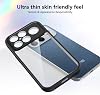 Funda Compatible con Xiaomi Poco F8 Ultra, Negro | Protectora Transparente Ultra Delgada, Resistente a Golpes de Doble Capa 2 en 1 7