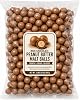 Dulces de malta con mantequilla de maní y chocolate con leche – centros crujientes de malta recubiertos con cremosa mantequilla de maní y suave chocolate con leche – dulces a granel para picar, fiestas y buffets de dulces – bolsa de 2 libras 1