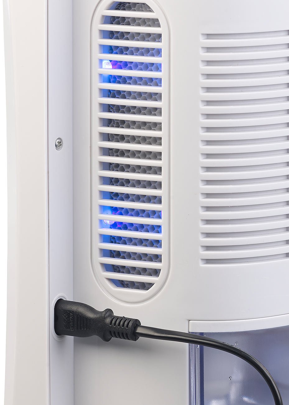 Sichler Haushaltsgeräte Elektryczny osuszacz powietrza 600 ml/dzień do 25 m² 1,8 l 70 W biały NX8487