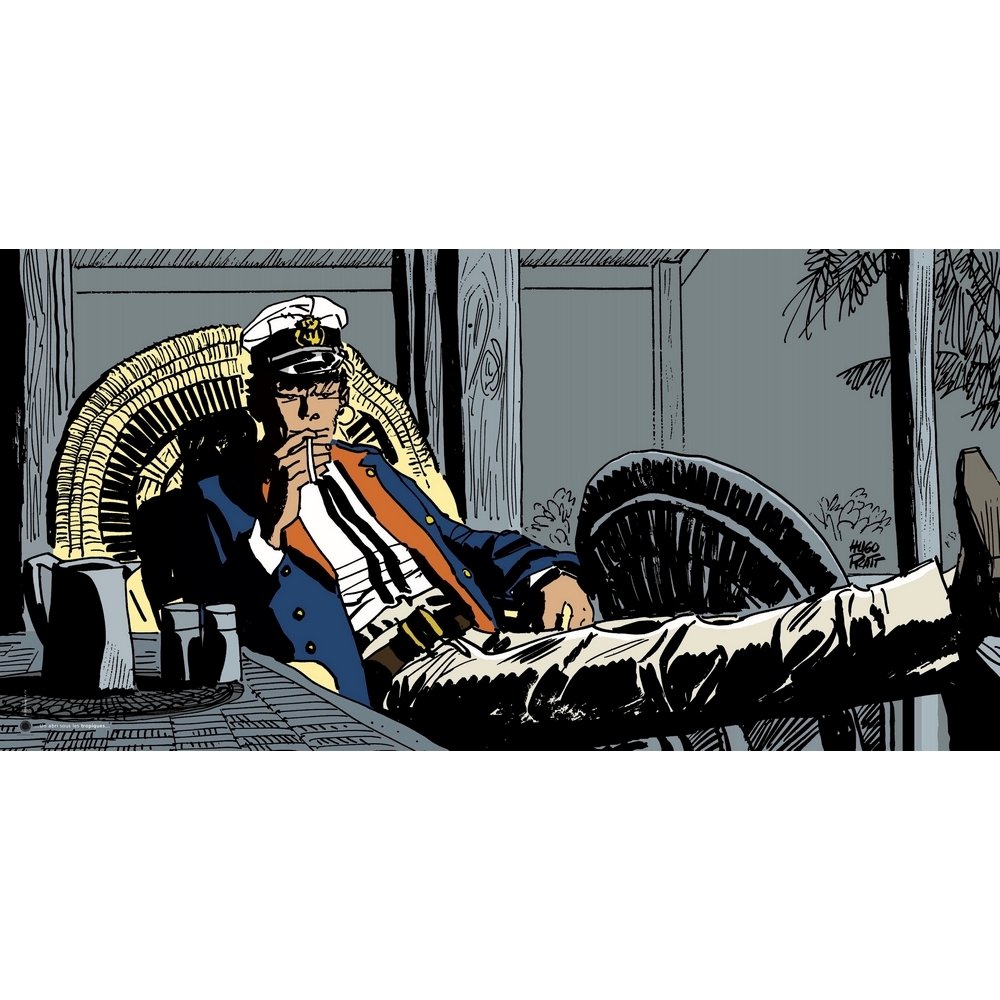 CC Editions Poster affiche offset Corto Maltese, Tropique (100x50cm)