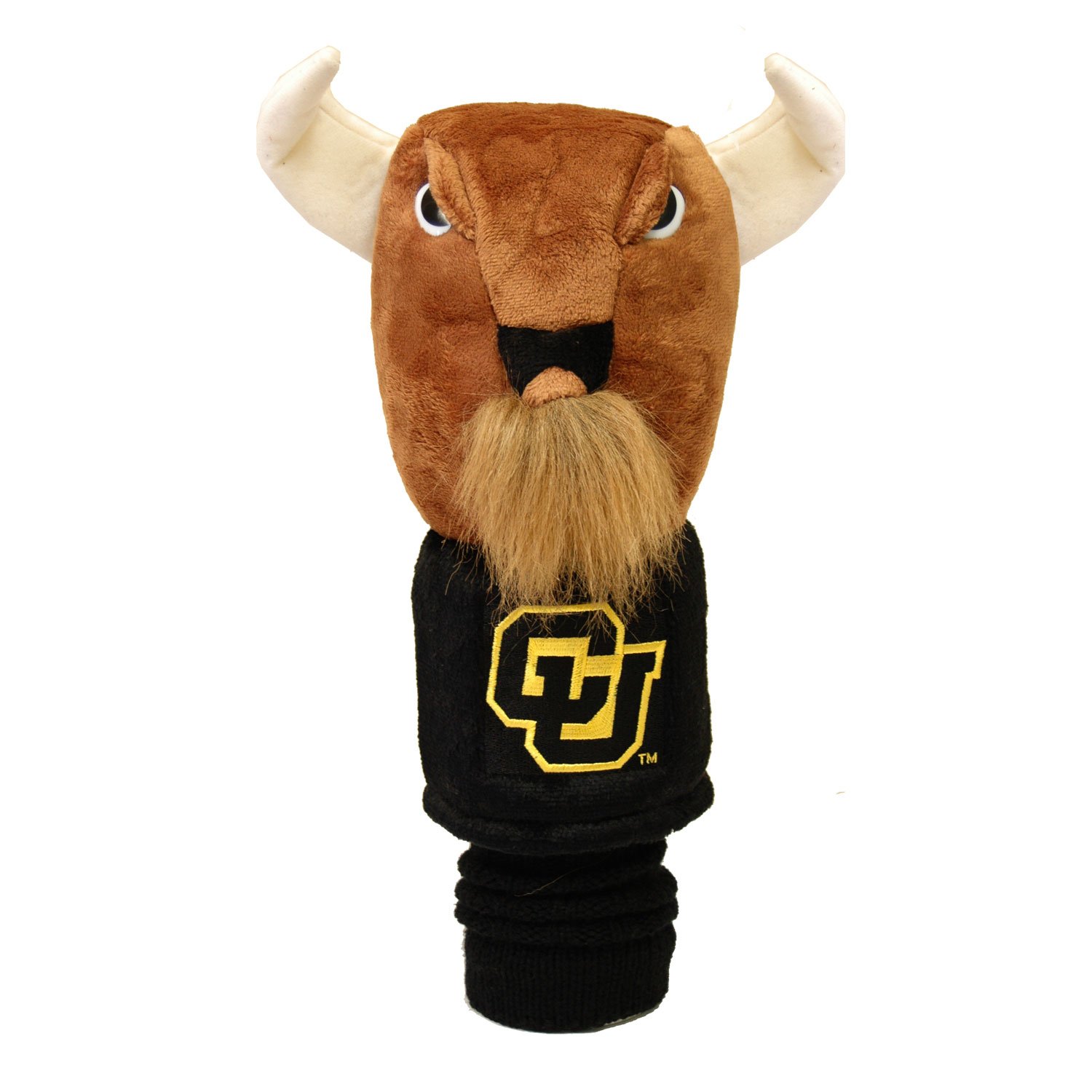Team Golf NCAA Colorado Buffaloes Mascot Head Cover Mascot Golf Club Headcover, Fits most Oversized Drivers, Extra Long Sock for Shaft Protection, Officially Licensed Product